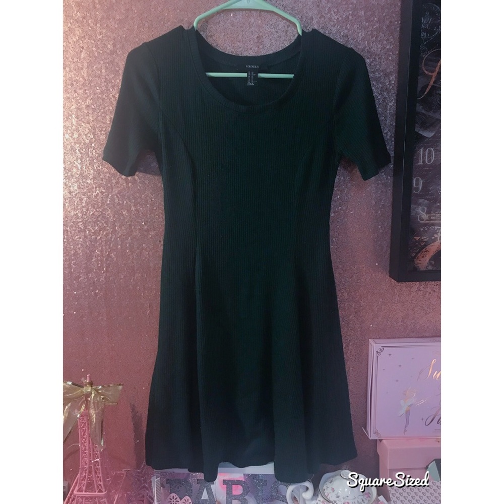 Forever 21 Ribbed Skater Dress